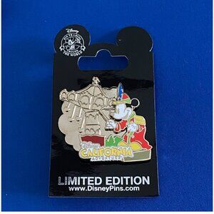 Disney DCA Silly Symphony Swings Mickey Mouse Pin CE LE & freebie